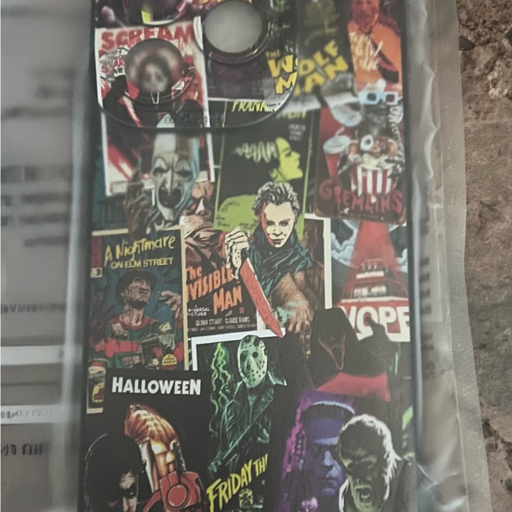 Horror Movie Collage Phone Case